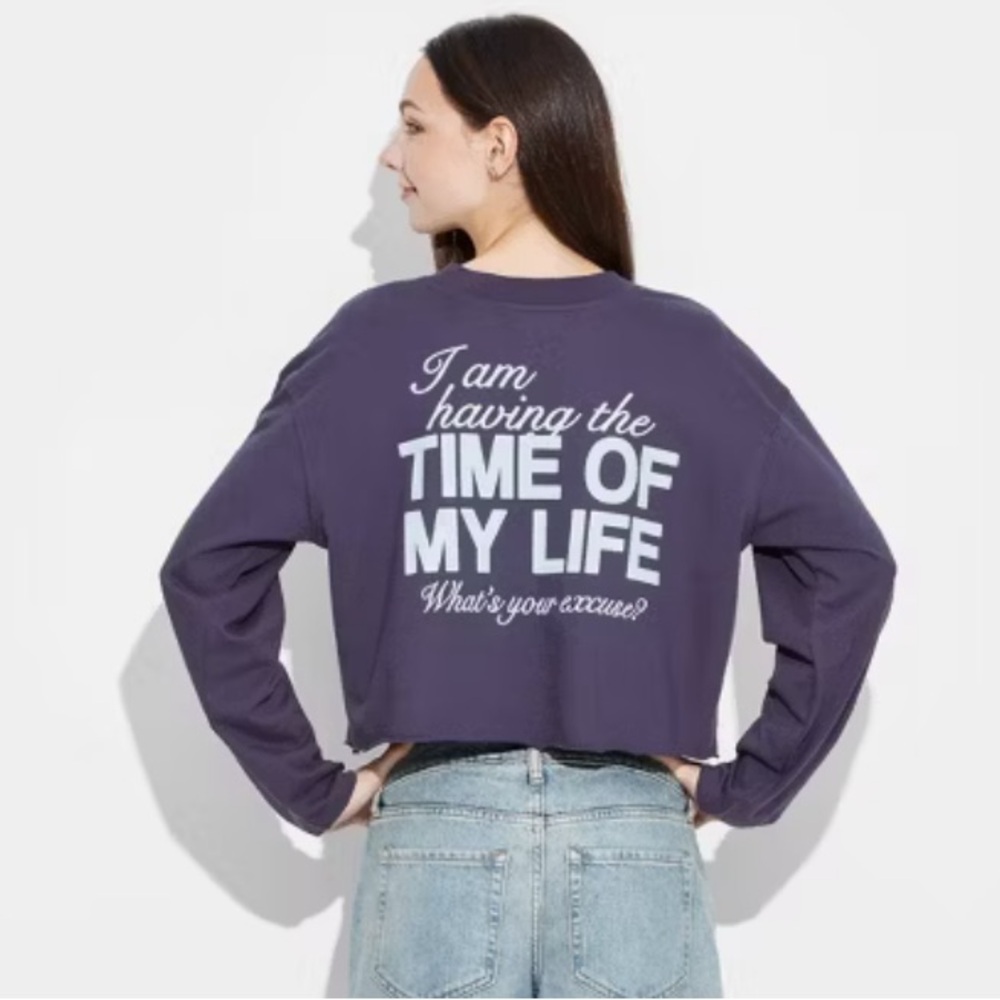 Wild Fable Graphic Long Sleeve Top - Picture 3 of 6